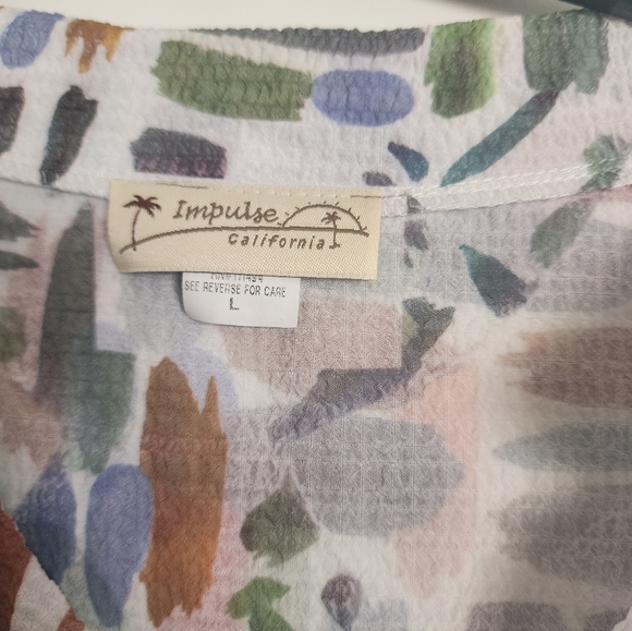 Impulse California Blouse Size L - Picture 3 of 5